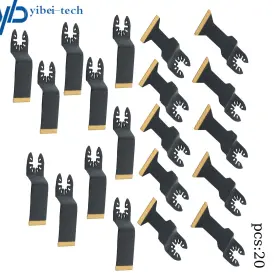 Yi294847t Yibei-tech For Fast Cutting Of Metal 20pcs Steel Oscillating Tool Blade 3types Carbon