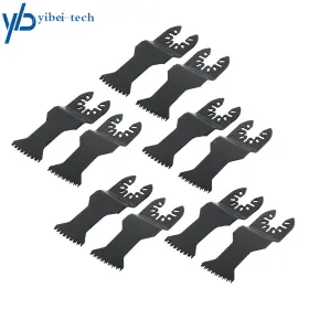 Yi294882t Yibei-tech 10pack Japanese Tooth Oscillating Saw Blades Curved Multi Tool For Wood