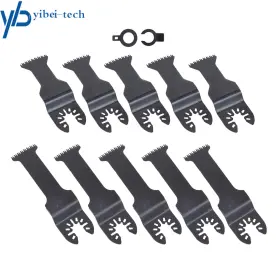Yi294889t Yibei-tech 5 Pcs 1-1/2 Inch 2-11/16 Ocillating Tool Vibrating Saw Blades Curved-tec