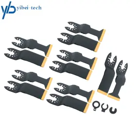Yi294910t Yibei-tech Multi Tool Blades Oscillating 12 Pcs Metal Cutting For Soft