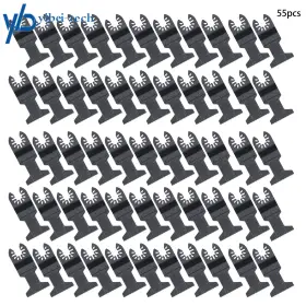 Yi295050t Yibei-tech Professional Universal 1-3/4 Inch Quick Release Durable Oscillating Saw Blades 55pcs