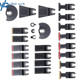 Yi295071t Yibei-tech 25 Pack Multi Tool Blades Set Includes 5 Types Saw Bi-metal For Metal