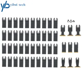 Yi295099t Yibei-tech Oscillating Tool Blades And High-carbon Steel Universal Multitool 49pcs