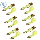 2" 15' 5000 Lb Ratchet Straps 6PCS With J Hook Heavy Duty Tie Downs Yellow New. Price: $46.13.