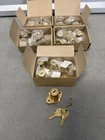 Lot Of (25) Ilco 1753-04-41 Cabinet / Drawer Locks Brass New!. Price: $149.95.