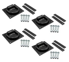 Mytee Products 4 Pack 5/8" Heavy Duty Bolt-on Forged Ring Trailers Truc... New. Price: $151.95.