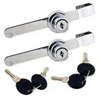 Wooch Sliding Glass Door Ratchet Lock With Chrome Finish, Keyed Alike Showcas... New. Price: $14.56.