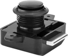 Push Button Latch Cabinet Door Catch Keyless Cupboard BLACK-5PCS New. Price: $20.00.