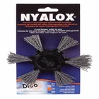 Dico 541-776-4 80-GRIT Nyalox Aluminum Oxide Mandrel Mounted Flap Brush In. New. Price: $14.23.