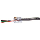 Platinum Tools 202026J EZ-RJ12/11 Connector With Standard Tab, 100 Pieces New. Price: $41.80.
