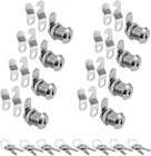 5/8" Cabinet Locks With Keys, Keyed Alike Cam For Inch 8PCS, Chrome New. Price: $28.84.