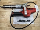 Snap-on New 14.4V Microlithium Cordless Grease Gun CGG861DB. Price: $399.95.