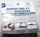 Seymour Midwest Rake 78256 Polymer Squeegee Frame, Blue, 26"W 55ET15 New. Price: $59.99.