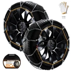 2)SNOW Chains For Tesla Model Suv Fit Reusable Emergency Traction New. Price: $63.74.