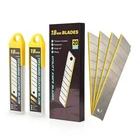 18MM Snap Off Blades Utility Knife Titanium Coated Refill Hobby Art Bla... New. Price: $24.68.