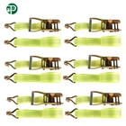 6PACK 2" 15' 5000 Lb Ratchet Straps With J Hook Heavy Duty Tie Downs Yellow New. Price: $44.69.