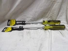 Pair Of Stanley 100 Plus Flat Head Screwdrivers #66-168-A New. Price: $19.99.