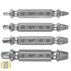 Milwaukee 49-57-9001 M2 Steel Screw Extractor Set 4PC New. Price: $22.90.