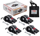 Bolt On Retractable Ratchet Straps Pack Of 4 1 X Mytee Products Cargo Coated New. Price: $89.99.