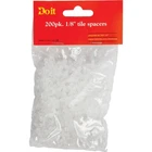 Do 1/8 In. White Hard Tile Spacers (200-PACK) 308463 Sim Supply, Inc. New. Price: $10.21.