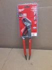Milwaukee 48-22-6210E- In. V-jaw Pliers With Comfort Grip Reaming Handles New. Price: $17.00.