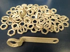 Pratt Whitney Aircraft Engine Wrench With 100 Palnuts R985 R1340 R1830 New. Price: $27.50.