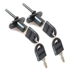 Howdia 4 Pcs - Drawer Cabinet Locks With Keys, Zinc Alloy 16MM, Black New. Price: $17.57.