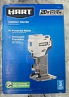 Hart Tools HPRR01 20V Cordless Trim Router - Brand New (MAC001020). Price: $35.99.