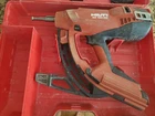 Hilti Gx 120-ME Gas Powered Actuated Fastener Nail Gun W/case Used. Price: $120.00.