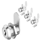 Bozxye 3 Pack Cabinet Cam Locks Keyed Alike, 5/8" Inch, Silver New. Price: $21.31.