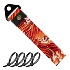 Ytfrl Racing Tow Strap, Stylish Jdm Car Bumper Trailer Waves Red New. Price: $13.99.