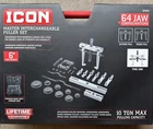 Icon IPS39 Master Interchangeable Puller Set 58118 64 Jaw Configurations New. Price: $249.00.