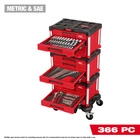 Milwaukee Tool 366 Piece Master Mechanics Hand Set With Packout Drawers New. Price: $3297.61.