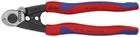 Knipex 95 62 190, Wire Rope Shears, 7 1/2", Multi-component, Bulk New. Price: $72.92.