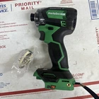 Metabo Hpt WH18DC 18V Multivolt Li-ion Triple Hammer Bolt Impact Driver New Open. Price: $69.90.