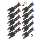 New For Wood 10PCS Extra Long Bi Metal Japanese Teeth Oscillating Saw Blades. Price: $24.36.