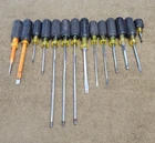Klein Screwdriver Set Slotted Flat Straight Head Tip Long Short 600 601 603 Usa Used. Price: $74.81.