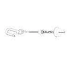 Aeromotive CBALT7 Cable And Lower Hook - Tool Clip Type For Ja Ka La Bal... New. Price: $160.93.