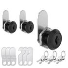 3 Pack Cabinet Locks With Key, Cam 5/8" Mailbox Keyed Alike, ... New. Price: $22.26.