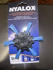 Dico Nyalox Flap Brush Blue Fine Grit 240 - 1/4" Hex Mandrel 7200039 New. Price: $16.74.