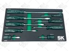 Sk Hand Tools 86006 9PC Combination Screwdriver Phillips/slotted Set New. Price: $142.49.