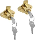 U 9947 Cabinet Locks With Keys For Prime-line Drawer Locker Gold New. Price: $30.93.