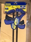 Irwin Industrial Tool 54122 Count In. One Handed Mini Bar Clamps New. Price: $35.95.
