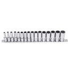 Genius Tools Piece 3/8" Dr. Metric Deep Hand Socket Set (12-POINT) TW-316MD New. Price: $63.14.