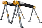 Toughbuilt Sawhorse/jobsite Table (set Of 2)2,200 Lb Combined Load Capacity, New. Price: $129.99.