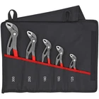 Knipex 001955S5 Cobra Pliers Set Piece With Tool Roll Push Button Design New. Price: $181.49.