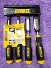 New Dewalt 4PC Wood Chisel Set DWHT16063 Tempered Chrome Carbon-steel Blade. Price: $39.99.