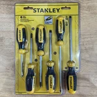 Stanley STHT60025 Fluted Standard Screwdriver Set, 6-PIECE New. Price: $15.99.