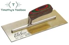 Kraft Tool 13"X 5" Elite Series 5-STAR Golden Stainless Steel Trowel Wood Handle New. Price: $78.00.
