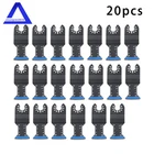 20PACK Curved Edge Oscillating Multitool Clean Cut Saw Blades For Wood Plastic New. Price: $16.54.